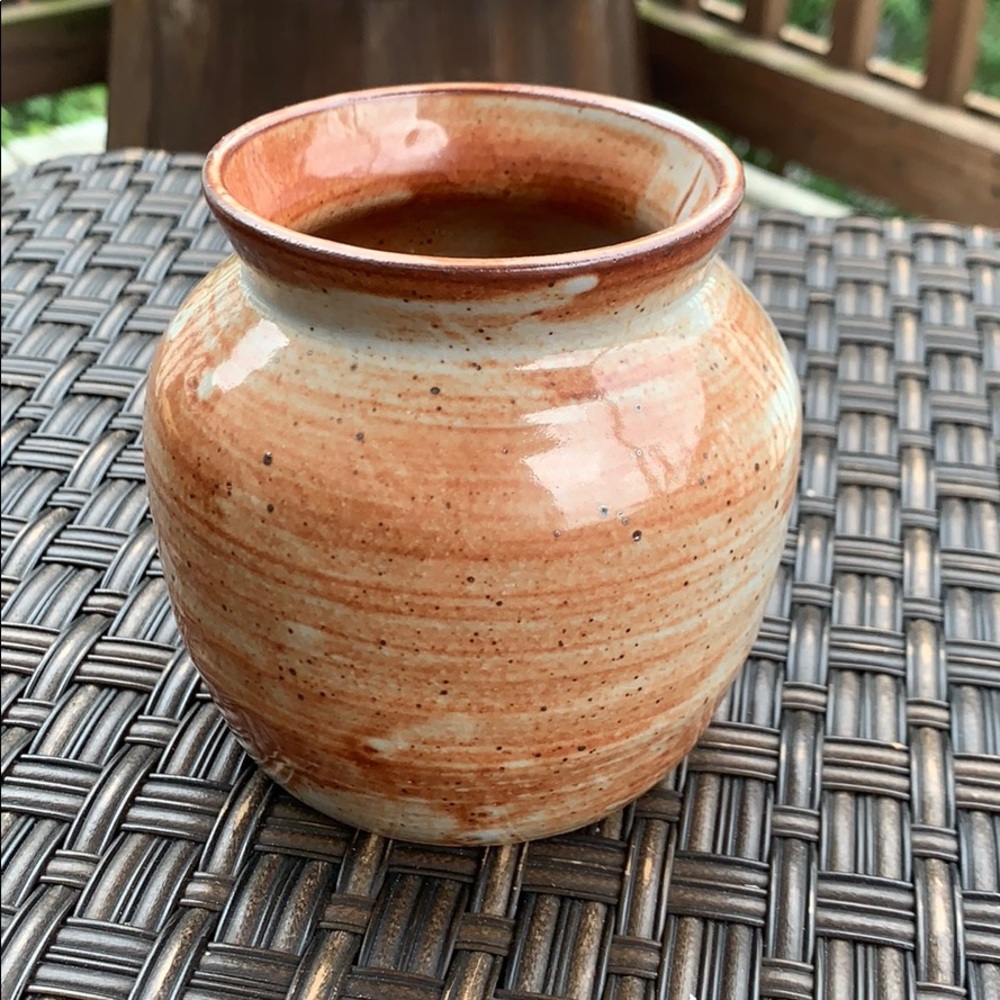 Hand thrown vase
